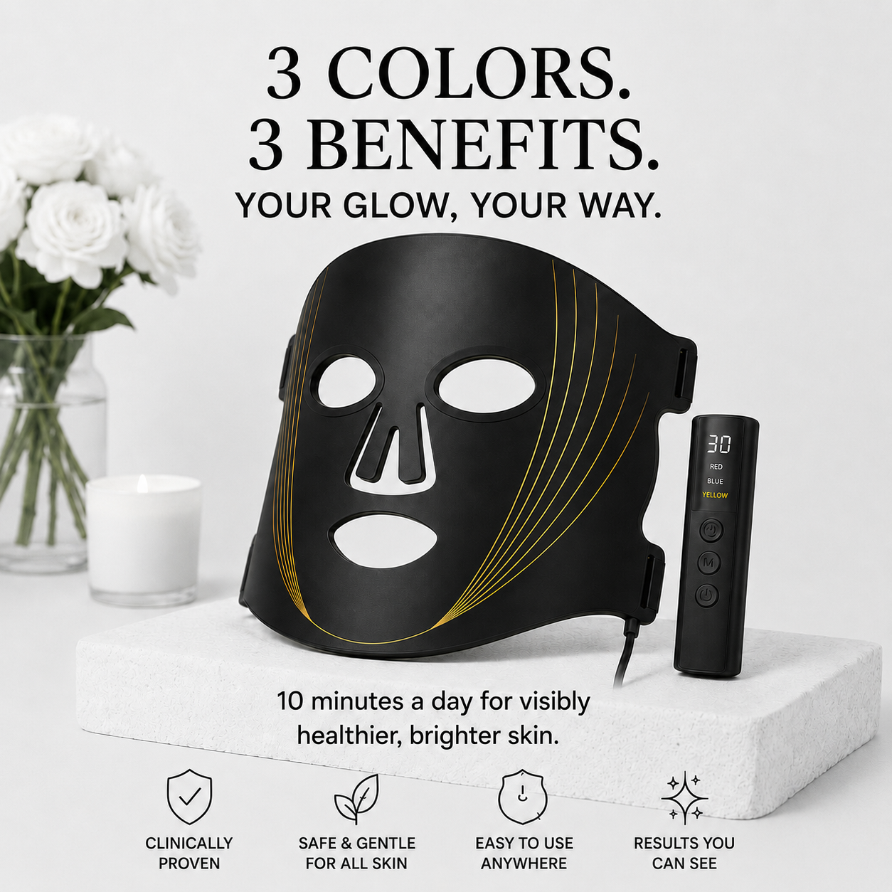 Muriva™ LED Light  Therapy Mask